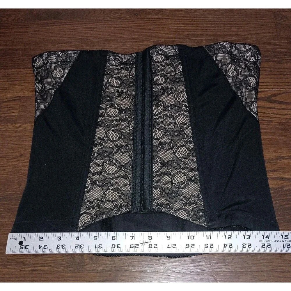 Belly Bandit Mother Tucker Corset Womens XL Extra Large Slimming Shapewear Black